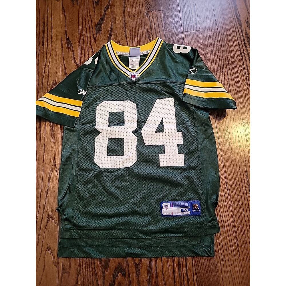 Reebok Javon Walker Green Bay Packers Football Jersey Medium 10/12 Boys Kids